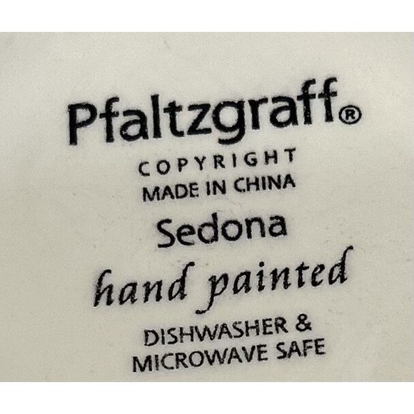 PFALTZGRAFF Mug Sedona Oversized Coffee Cup Hand Painted Multicolor EUC - Picture 6 of 6